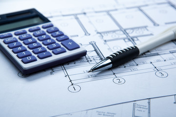 drawing on paper and tools