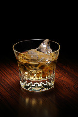 ウイスキーのロック