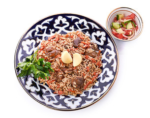 Pilau - traditional uzbek dish