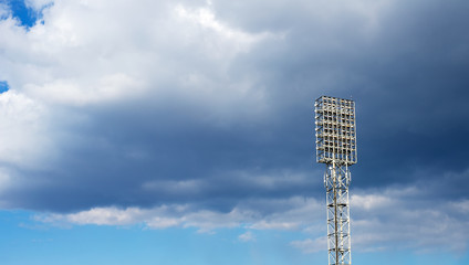 Naklejka premium Spot-light tower