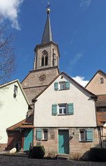 Fototapeta na wymiar Kirche St. Georg in Wendelstein