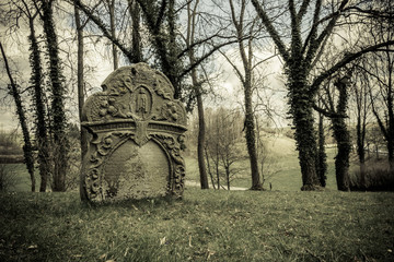 Vintage Friedhof