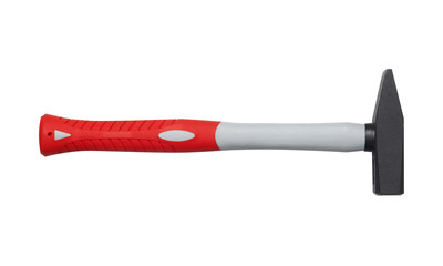 Hammer on white background