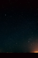 Natural Real Night Sky Stars Background Texture