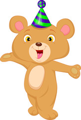 cute baby bear cartoon