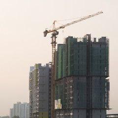 building construction site