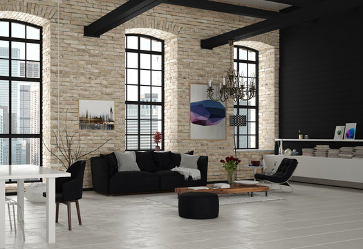 Modern Architectural Living Room Design