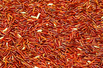 Red rice background