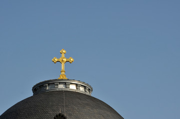 Kirchturmspitze Kreuz #0487