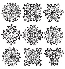 Calligraphic decorative elements