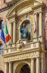 Obraz premium Pope Gregory XIII statue, Bologne