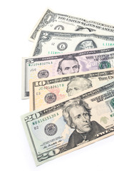 Доллары веером