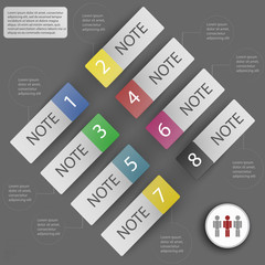 Infographics on a gray background.