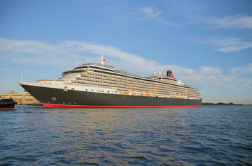 Cruise liner. Venice, Italy