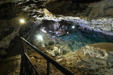 Кунгурская ледяная пещера, Урал, Россия