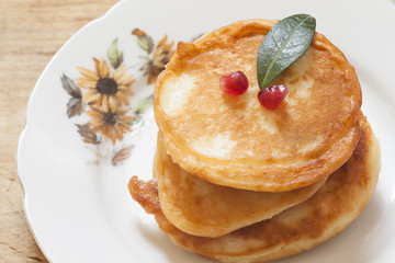crepes or pancakes on a plate
