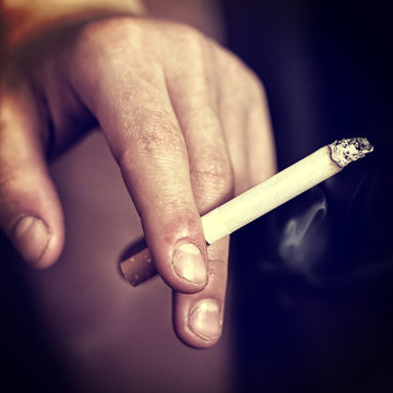 Ugly Hand with Cigarette