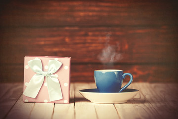 Coffee gringer and gift box