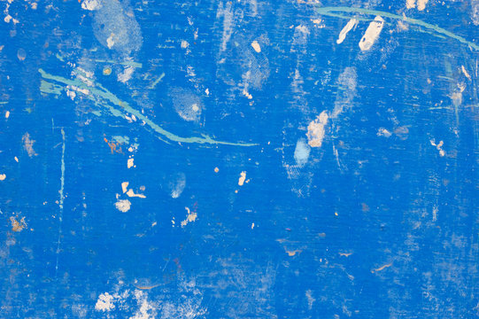 abstract oil painted background blue