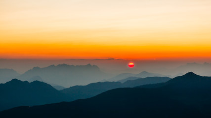 Obraz na płótnie Canvas Sonnenaufgang