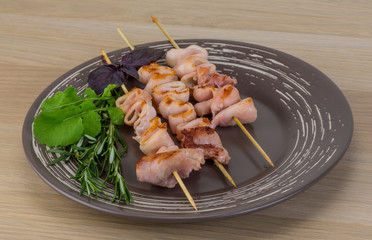Grilled squid