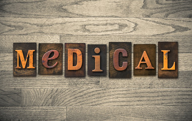 Medical Wooden Letterpress Theme