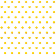 Lemon pattern with white backdrop