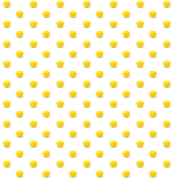 Lemon Pattern With White Backdrop