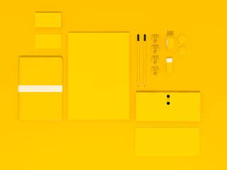 Mockup business template.