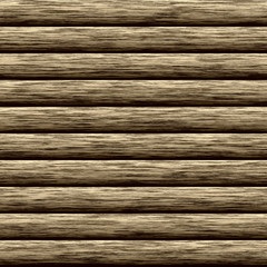 Fototapeta premium Log wall seamless generated texture