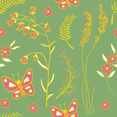 Beautiful spring pattern