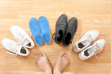 feet