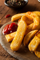 Homemade Salty Steak French Fries