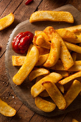 Homemade Salty Steak French Fries