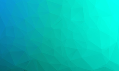 Abstract bright blue geometric polygonal background