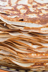 stack of crepes