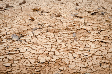 Cracked ground backgroun, dry land