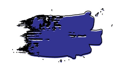 Grunge Brush Strokes Banner