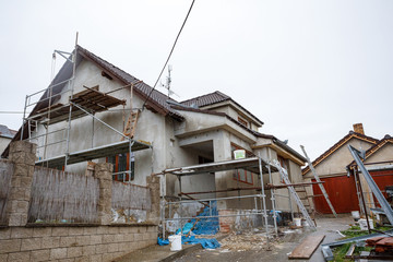 Construction or repair of the rural house