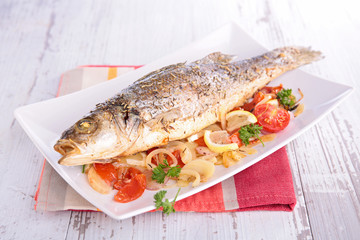 grilled fish