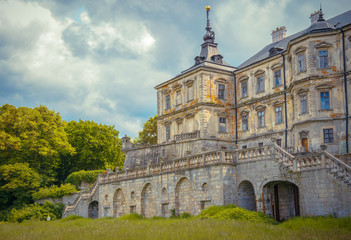 Obraz premium View of the castle Podgoretsky