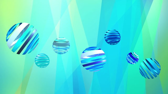 Abstract bluetone background with cool circles
