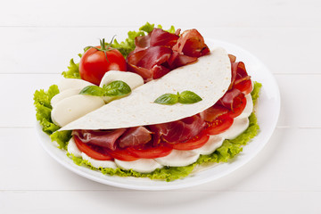 Italian Piadina Romagnola