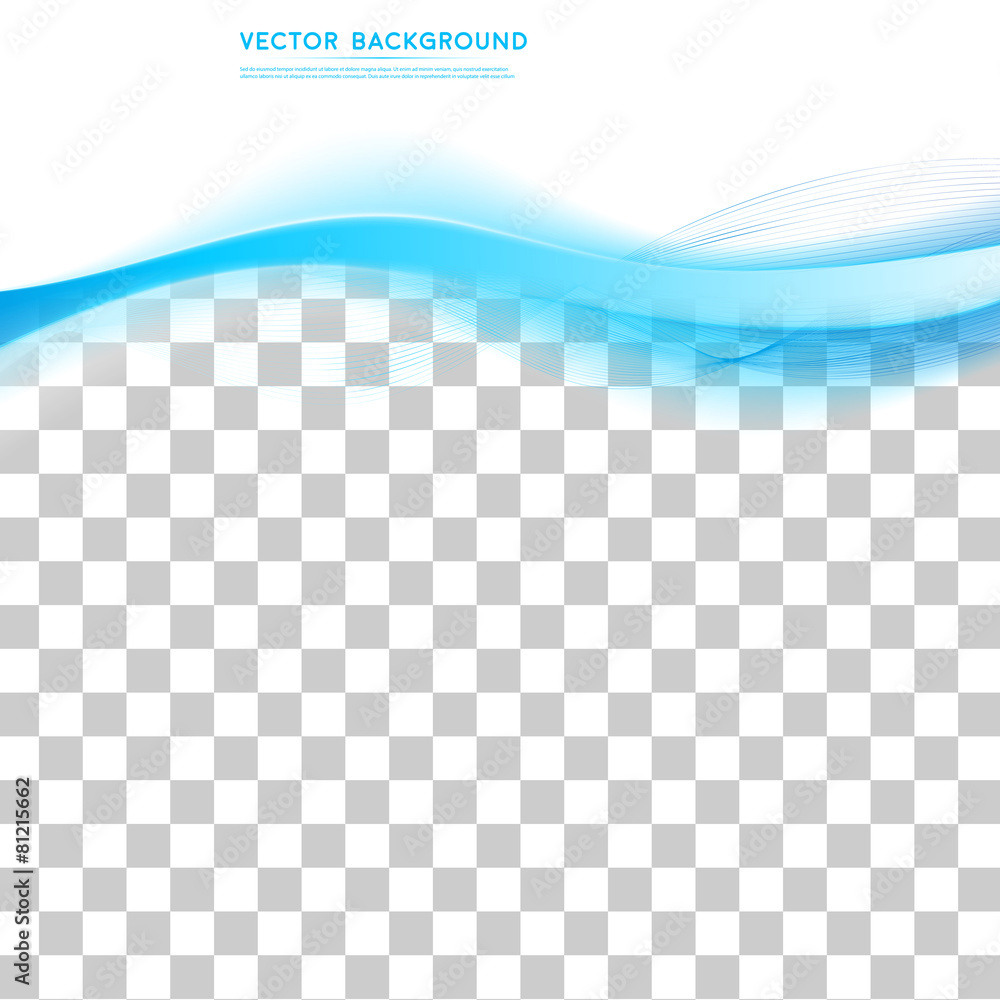 Wall mural vector abstract background design wavy.