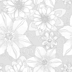 Floral seamless pattern