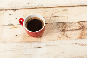 Cup of coffee.