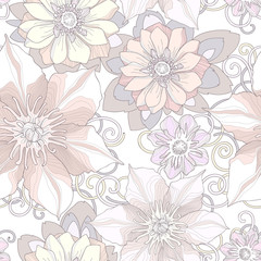 Floral seamless pattern