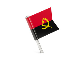Flag pin of angola