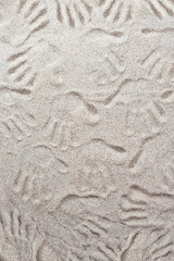Beach of finger printing