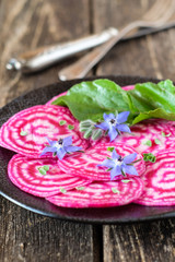 Rote Bete Tonda di Chiogga Ringelbete